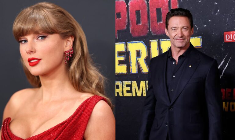 Taylor Swift and Hugh Jackman